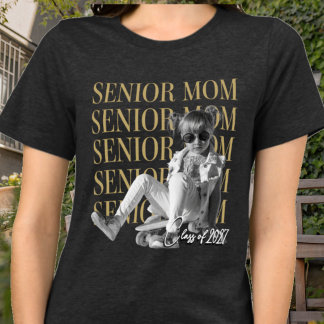 Trendy Oudere Moeder Retro Kindertijd Klas van 202 Tri-Blend Shirt