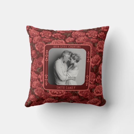 Trendy ouders 15e Jubileum Sierkussen (Achterkant)