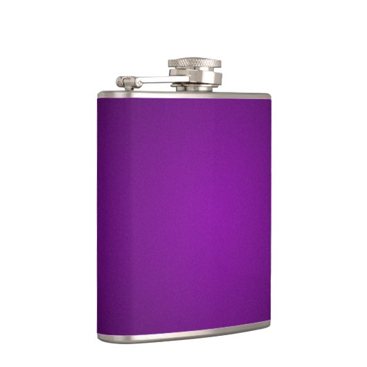 Trendy Paars-Black Grainy Vignette Heupfles (Rechts)