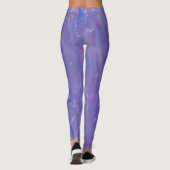 Trendy Paars Leggings (Achterkant)
