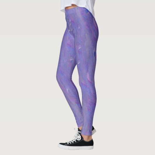 Trendy Paars Leggings (Links)