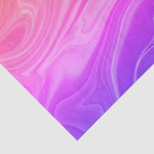 Trendy Paars Red Yellow Abstract   Tissuepapier (Detail)