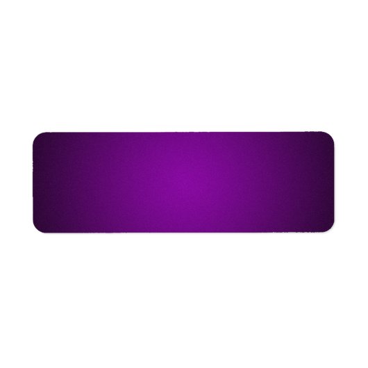 Trendy Paars-Zwarte Korrelige Vignette Etiket (Voorkant)