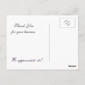 trendy paarse bloedige zaken DankJullie Kaarten (Achterkant)