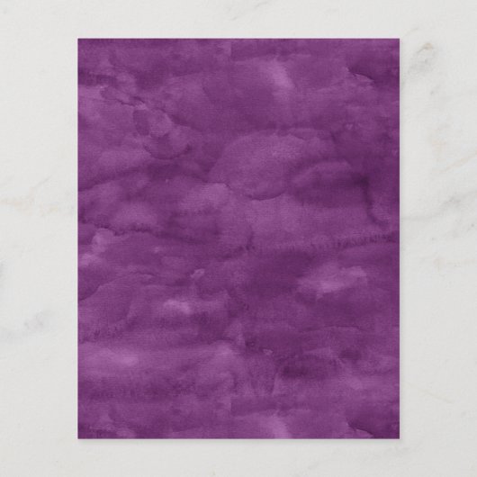 Trendy Paarse Dog Silhouette Dog Walker Flyer (Achterkant)