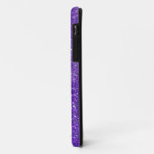 Trendy Paarse Glitter Glamour Case-Mate iPhone Case (Achterkant/links)