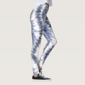 Trendy Paarse Glitter Tie Dye Leggings (Rechts)