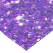 Trendy Paarse Sparking Glitter Glitz Tafelkleed (Gekanteld)