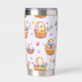 Trendy Paaspatroon 20oz Thermische Tumbler Geïsoleerde Drinkbeker (Achterkant)