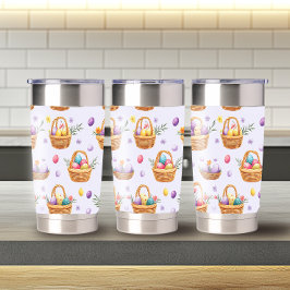 Trendy Paaspatroon 20oz Thermische Tumbler Geïsoleerde Drinkbeker