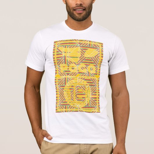 Trendy PAGA™ KTM African Pattern T-Shirt (Voorkant)
