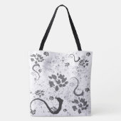Trendy Paint Monogrammed Canvas tas (Achterkant)