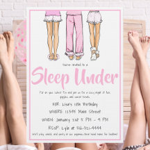 Trendy Pajama Sleep Under /Girls PJ Party