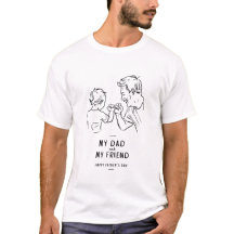 Trendy papa t-shirt