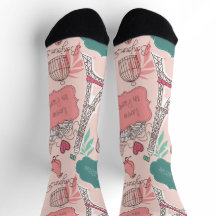 Trendy Paris Eiviel tower vakantie sokken