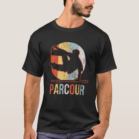 Trendy Parkour I Vintage Parcour  T-shirt (Voorkant)