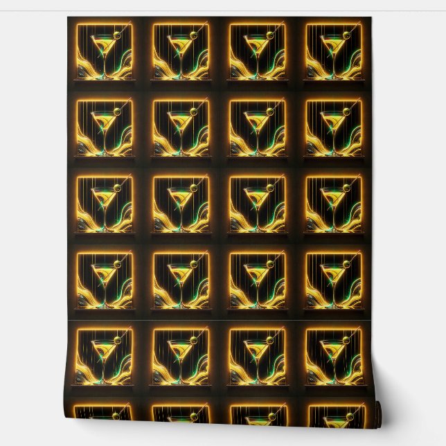 Trendy Party Time Neon Collectie Behang (Afrollen)