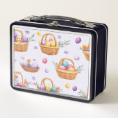 Trendy Pasen Patroon lunchbox (Voorkant)