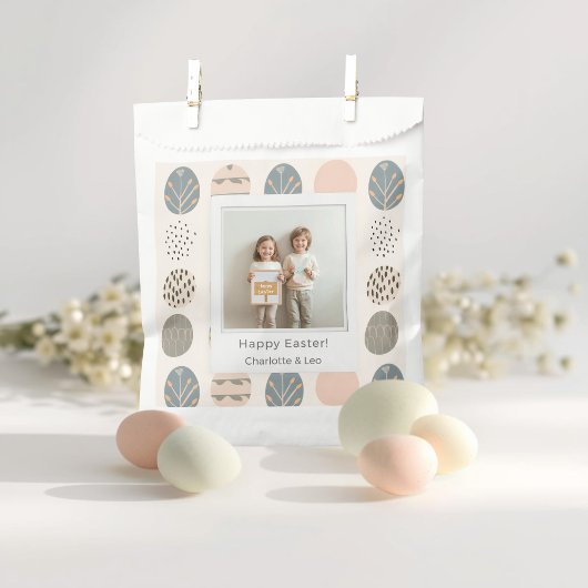 Trendy Pastel Easter Photo | Personalized Bedankzakje