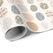 Trendy Pastel Paasei Inpakpapier (Rol Hoek)