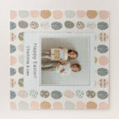 Trendy Pastel Pasen Fotopuzzel | Gepersonaliseerd Legpuzzel (Horizontaal)