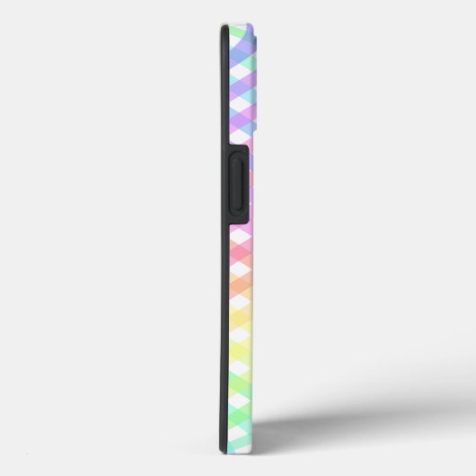 Trendy Pastel Rainbow Pset Ombre Pattern Case-Mate iPhone Case (Achterkant / Rechts)
