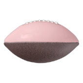 Trendy pastel Roos effen kleur American Football (Gedraaid 90)