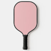 Trendy pastel Roos effen kleur Pickleball Paddle (Achterkant)