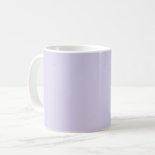 Trendy - Pastel Violet Mok (Voorkant links)