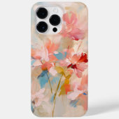 Trendy pastelbloem artistiek Abstract Case-Mate iPhone Case (Achterkant)