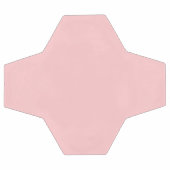 Trendy Pastelroze Effen Kleur Voetbal (Enkel)