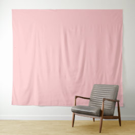 Trendy Pastelroze Effen Kleur Wandkleed