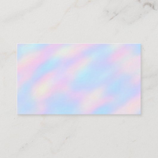 Trendy Pastry Chef Bakery Cake Visitekaartjes (Achterkant)