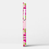 Trendy Patronen en Tortelduifjes Case-Mate iPhone Case (Achterkant / Links)