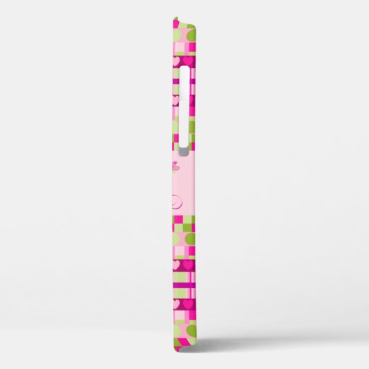 Trendy Patronen en Tortelduifjes Case-Mate iPhone Case (Achterkant / Links)