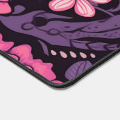 Trendy Patroon Schedel Bloem Elegant Modern Cool Bureaumat (Hoek)