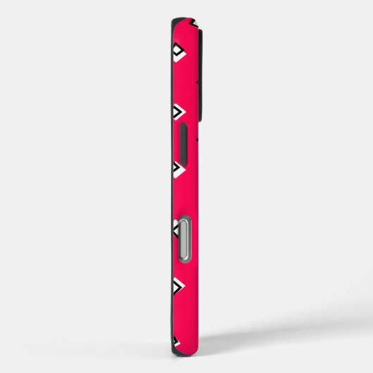 Trendy Patroonontwerp Case-Mate iPhone Case (Achterkant / Rechts)
