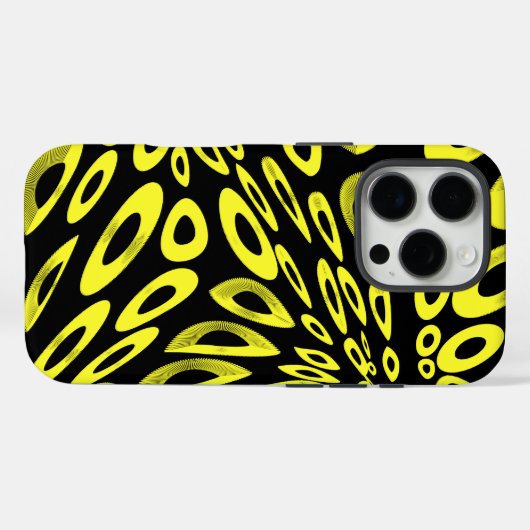 Trendy Patroonontwerp Case-Mate iPhone Case (Achterkant (horizontaal))