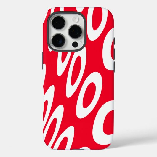 Trendy Patroonontwerp Case-Mate iPhone Case (Achterkant)