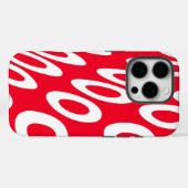 Trendy Patroonontwerp Case-Mate iPhone Case (Achterkant (horizontaal))