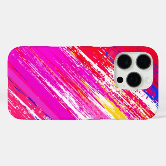 Trendy Patroonontwerp Case-Mate iPhone Case (Achterkant (horizontaal))