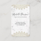 Trendy Patter Distress Visitekaartje (Voorkant)