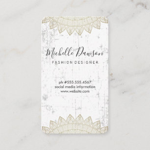 Trendy Patter Distress Visitekaartje