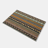 Trendy  Pattern Rug, Retro Vibes Deurmat (Schuin)