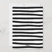 Trendy Peace Holiday-fotokaarten - zwart Feestdagenkaart (Achterkant)