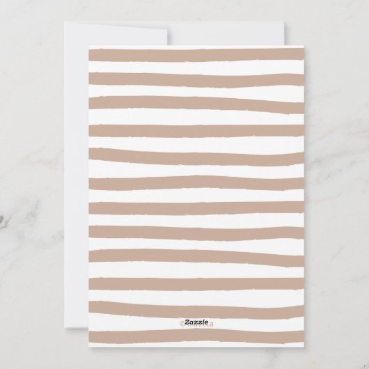 Trendy Peace Holiday Photo Cards Feestdagenkaart (Achterkant)