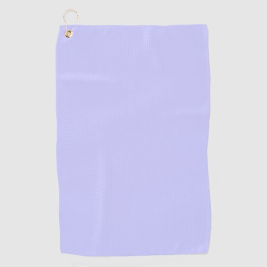 Trendy Periwinkle Blue Solid Color Golfhanddoek (Voorkant)