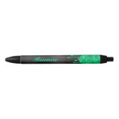 Trendy Personalized Dripping Rozen Pen n Groen (Voorkant)