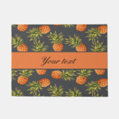 Trendy Personalized Pineapple Deurmat (Voorkant)