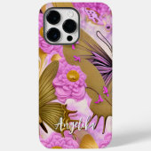Trendy Personalized with Butterflies Case-Mate iPhone Case (Achterkant)